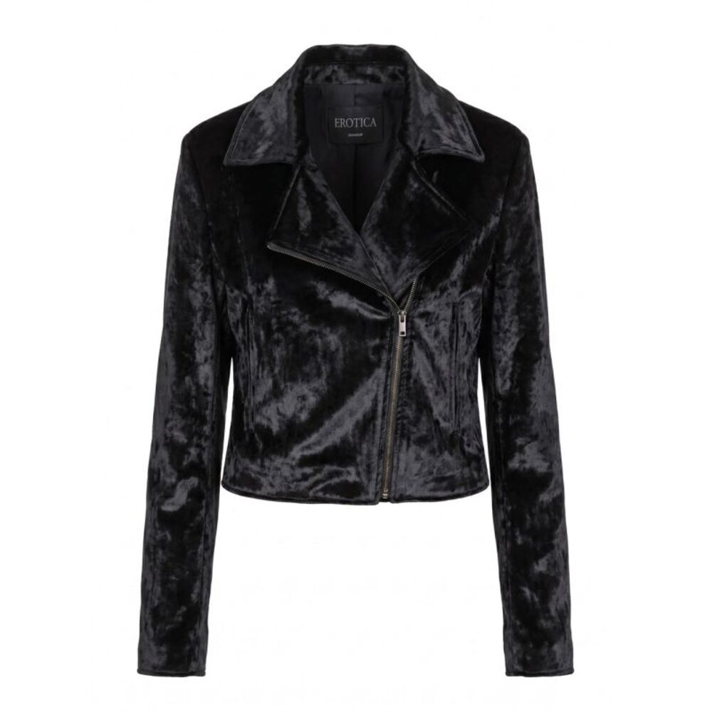 Dondup Women Velvet Biker